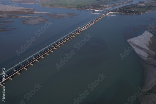 Koshi Barrage, India- Nepal Border, Bihar