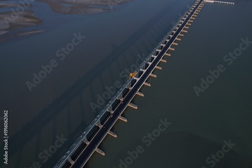 Koshi Barrage, India- Nepal Border, Bihar