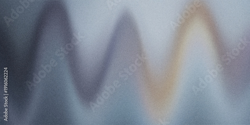 Metallic surface displaying grainy gradient wave pattern, creating textured background for digital design and creative projects