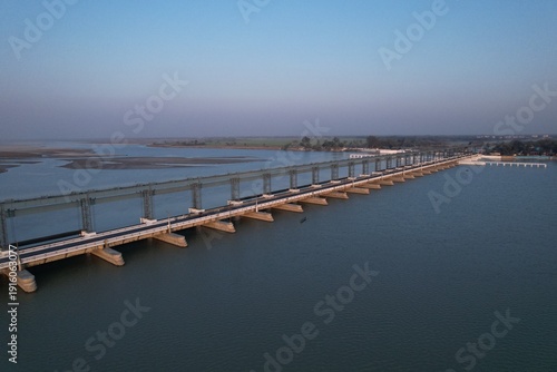 Koshi Barrage, India- Nepal Border, Bihar