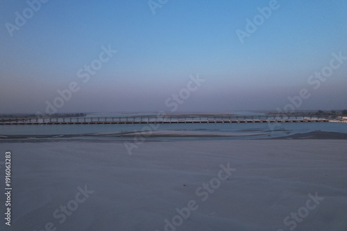 Koshi Barrage, India- Nepal Border, Bihar