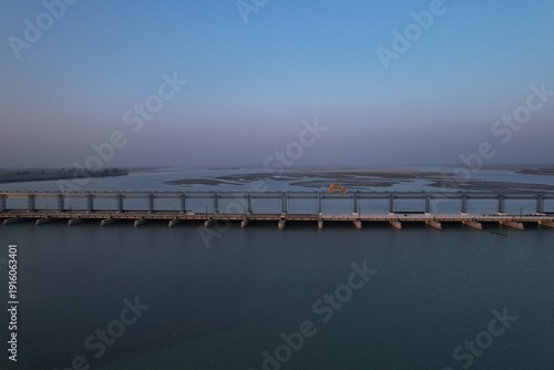 Koshi Barrage, India- Nepal Border, Bihar