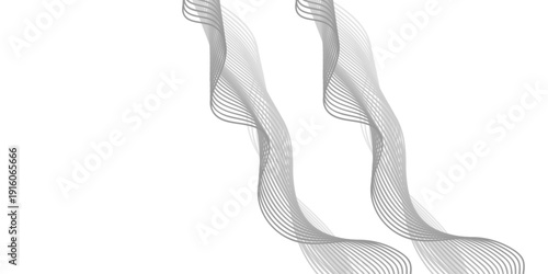A 3d rendered illustration of a human spine and skeleton features a smooth motion of smoke and silk waves, creating a gray textured pattern of flowing anatomical curves on a black backdrop