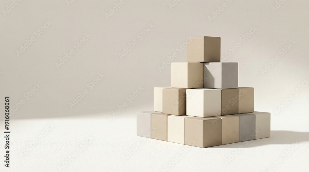 Obraz premium Corporate Stability and Structure Concept