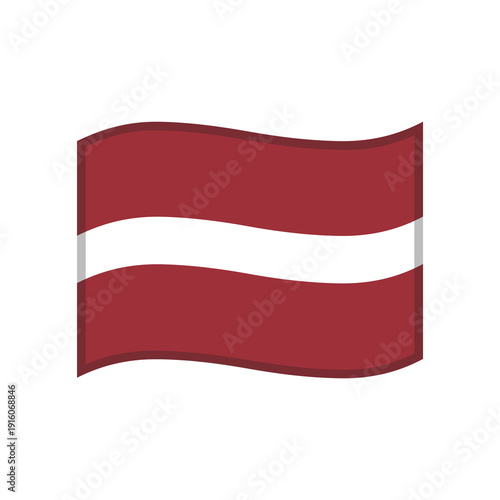 Waving Latvia National Flag Realistic Illustration Free Download Waving Latvia National Flag Realistic Illustration - GFXLoad