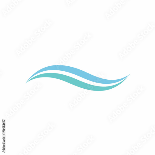 Abstract Flowing Wave Shape