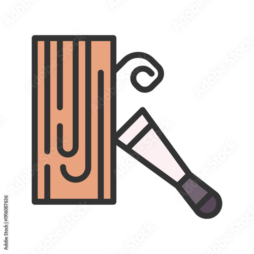 Wood Carving Icon