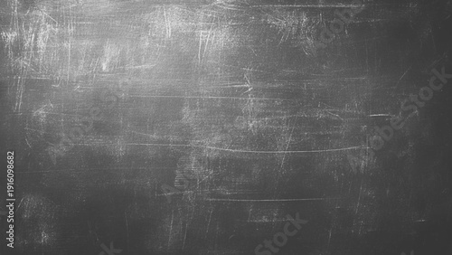 Black Chalkboard Distress Texture Background. 