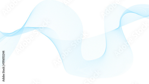 A dynamic and abstract digital design with flowing blue waveforms against a dark background, smooth, curving lines and dotted patterns that create a sense of movement and energy. 