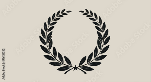 Laurel Wreath Symbol of Victory and Achievement.