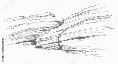 Pencil Sketch of Wheat Sheaf Bundle.