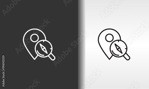 Navigation Vector, Icon Or Logo Sign Isolated Symbol Illustration