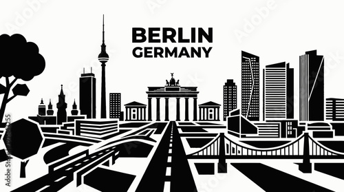 berlin germany europe capital city skyline landmark architecture urban travel tourism historic culture downtown modern landscape