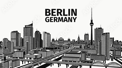 berlin germany europe capital city skyline landmark architecture urban travel tourism historic culture downtown modern landscape