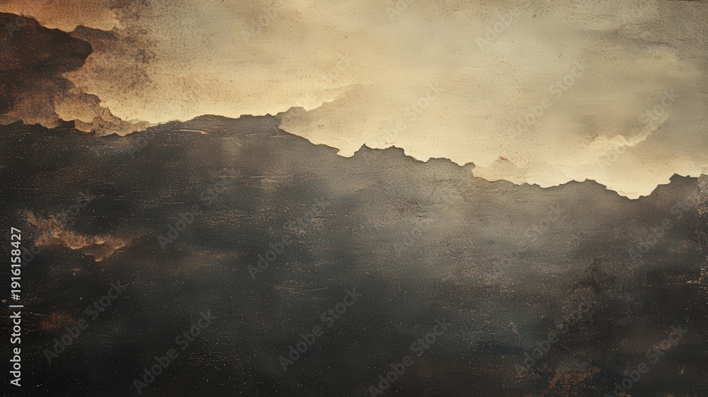 Fototapeta premium Abstract Artistic Strokes in Muted Earth Tones Creating a Textured Background Atmosphere