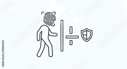 Biometric Security Access Control System with Fingerprint and Face Recognition.