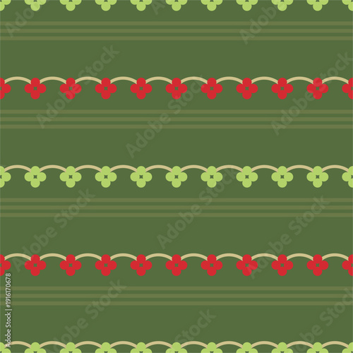 Traditional Slavic, Bulgarian decorative embroidery vector pattern. Seamless ornamental motifs for folklore costume, clothing, textile, damask, craft knitting, sewing. Balkan cultural heritage.