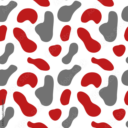 Abstract Organic Blob Pattern