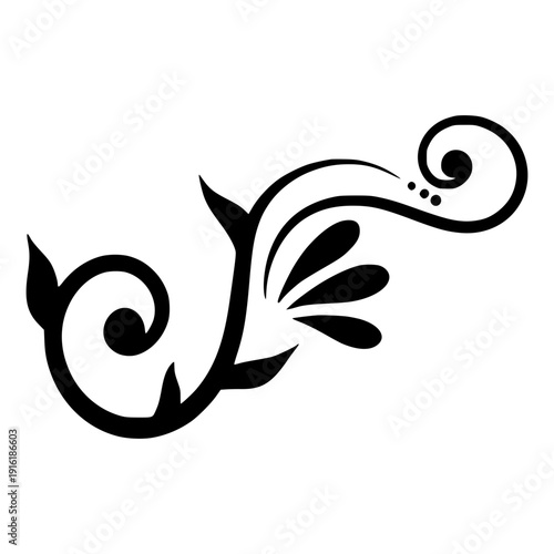 Batik Element Ornamental Decoration Illustration 