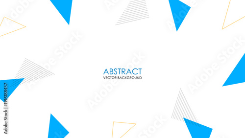 幾何学的な背景　ベクター素材