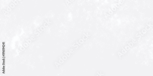 Vector abstract white and gray background frame of geometric shapes. Circular ornament. Pattern of dots, particles, molecules, fragments. Poster for technology, medicine, presentations, modern