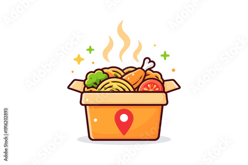 Hot Food Delivery Box
