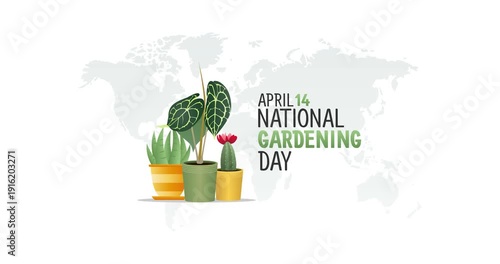 national gardening day motion video, ideal for national gardening day celebration
