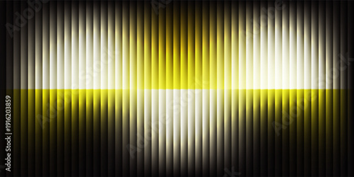 Abstract background features numerous closely packed vertical extruded bars transitioning smoothly through a spectrum of intense orange yellow and red hues suggesting warmth radiating 