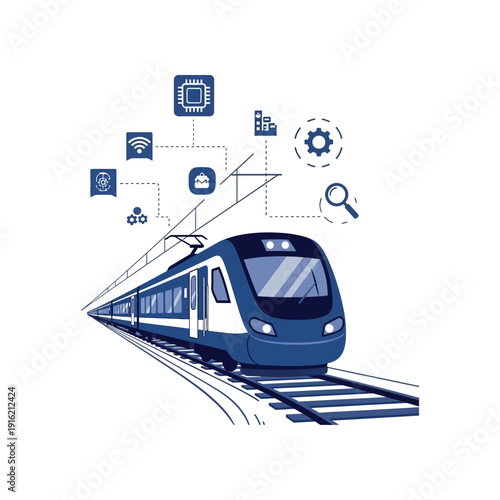 An illustration shows multiple servers connected to a network on a green graphic background.
