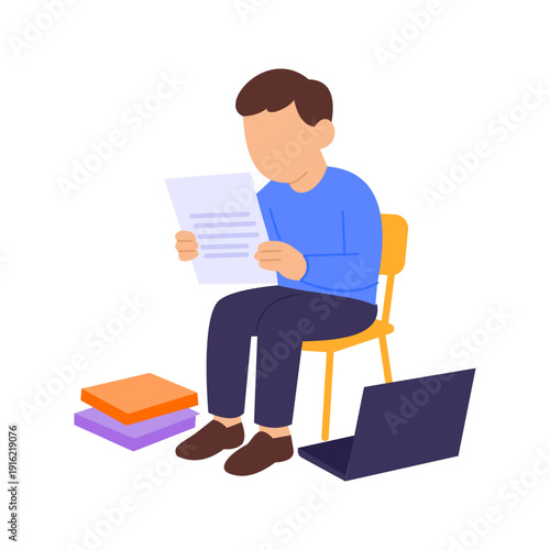 Pvt Ltd Registration, incorporating private limited company legally, Flat vector character illustration