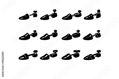 Care vector generation maintenance shoe leather premium image icon design tree accessory