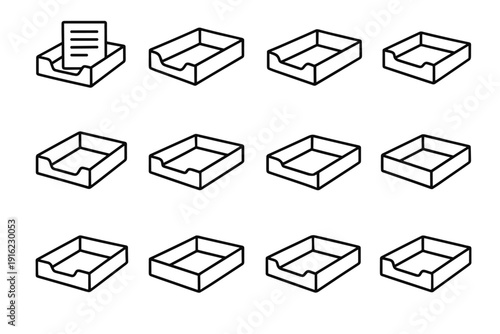 Body height vector icon file accessory reinforced utility surface matte document organizer