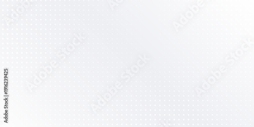 Art dot white and gray background frame of geometric shapes. Circular ornament. Pattern of dots, particles, molecules, fragments. Poster for technology vector art simple