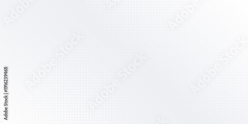 Art dot white and gray background frame of geometric shapes. Circular ornament. Pattern of dots, particles, molecules, fragments. Poster for technology vector