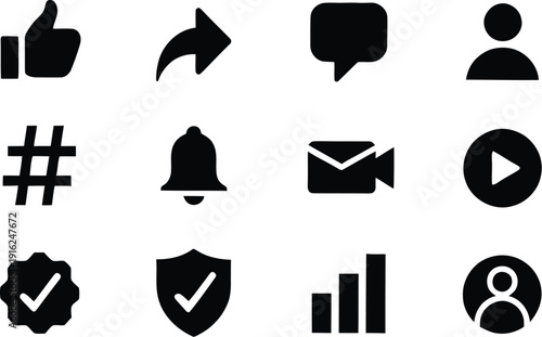 Professional Vector Number 9 Design