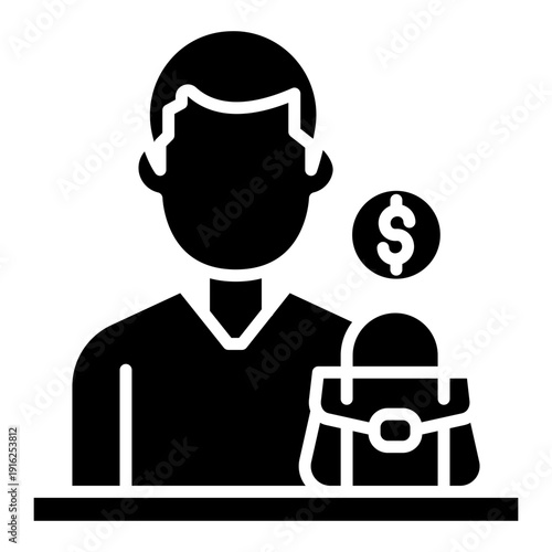 Self Employed Vector Icon
