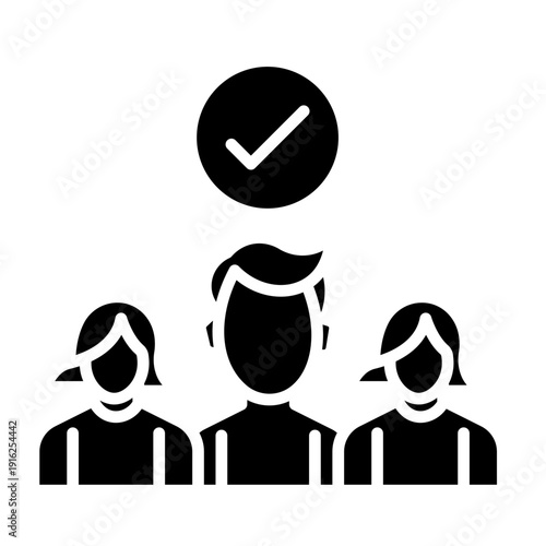 Selection Process Vector Icon