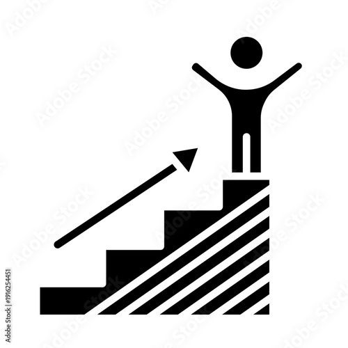 Steps Vector Icon