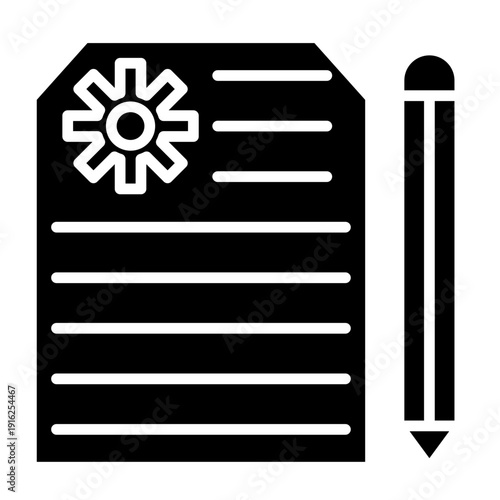 Description Vector Icon