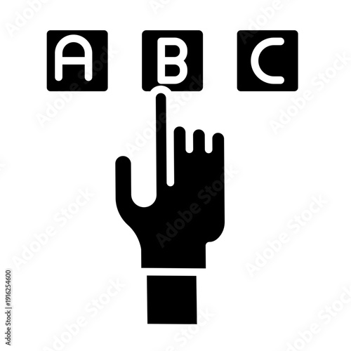 Choosing Vector Icon