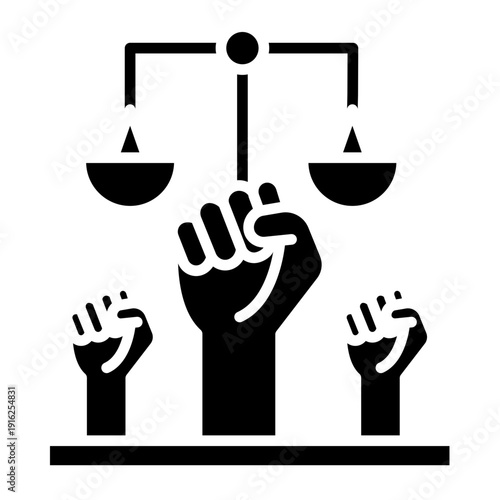 Civil Rights Vector Icon