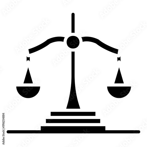 Justice Vector Icon