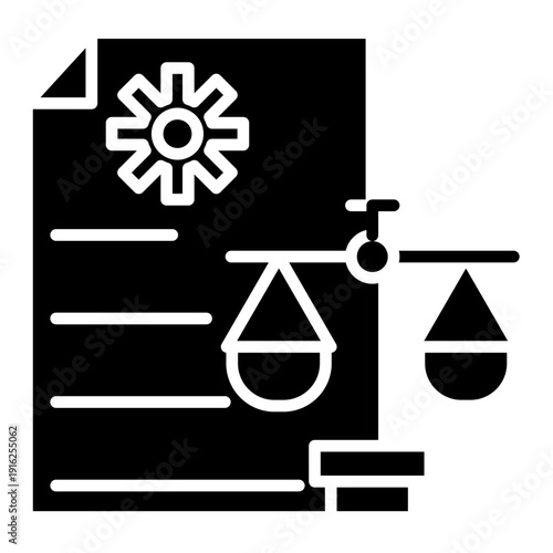 Legislation Vector Icon