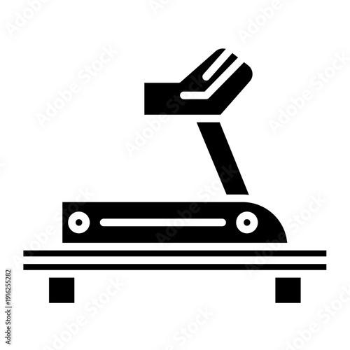 Treadmill Vector Icon