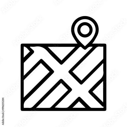 Location Pin on Map Icon