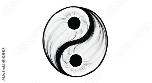 Symbol of balance and harmony, the Yin Yang represents dualism and interconnectedness.