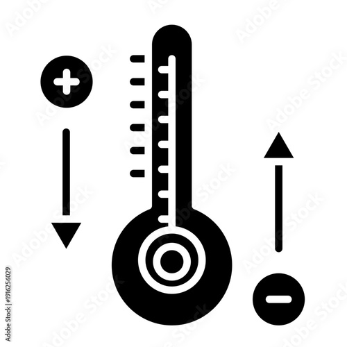 Temperature Control Vector Icon