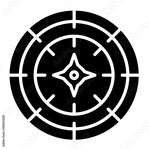 Compass Vector Icon