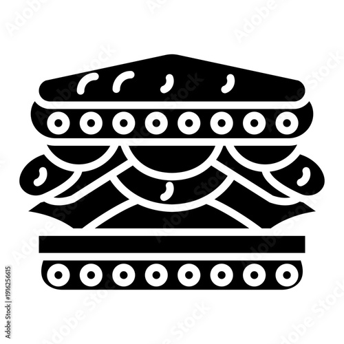 Sandwich Vector Icon