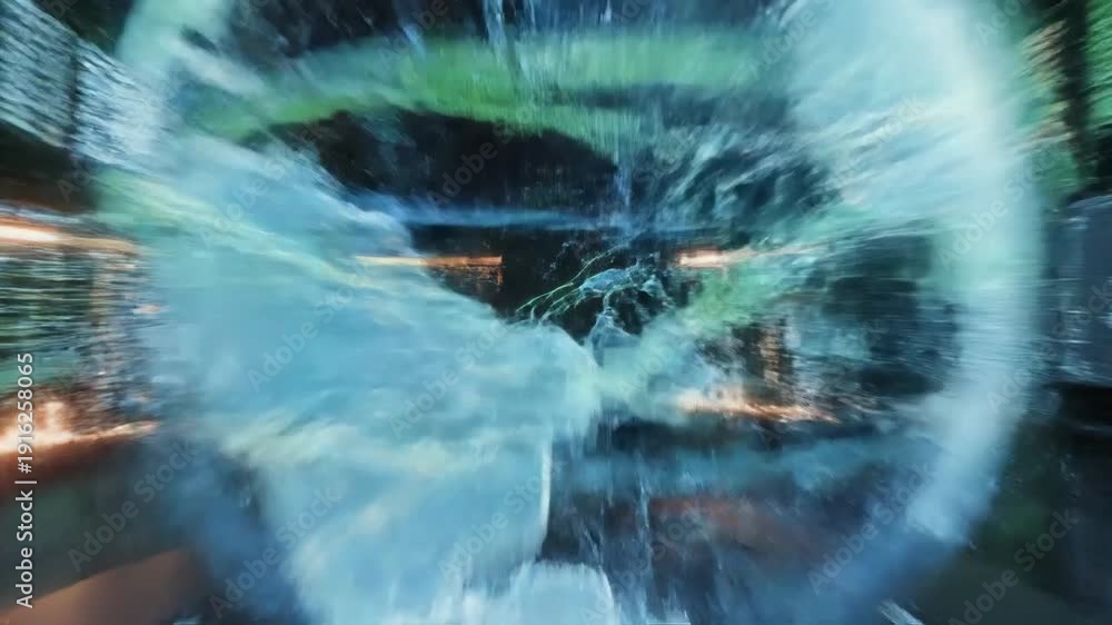 custom made wallpaper toronto digitalHolographic globe displays global data streams in futuristic room